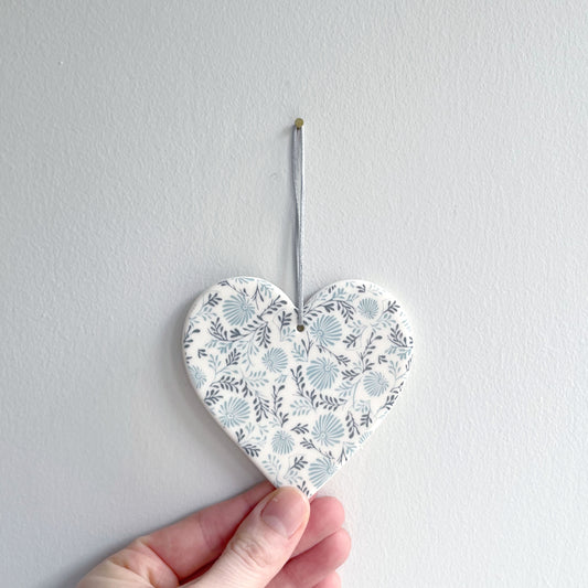 Handmade Daisy Heart Decoration