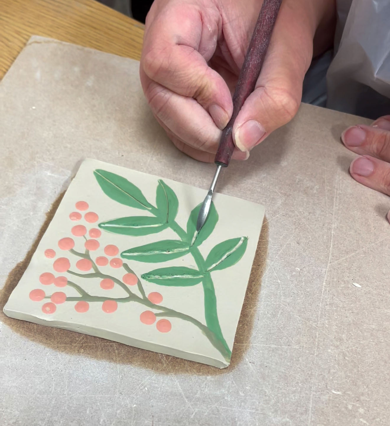 Porcelain Coaster and Trinket Dish Workshop