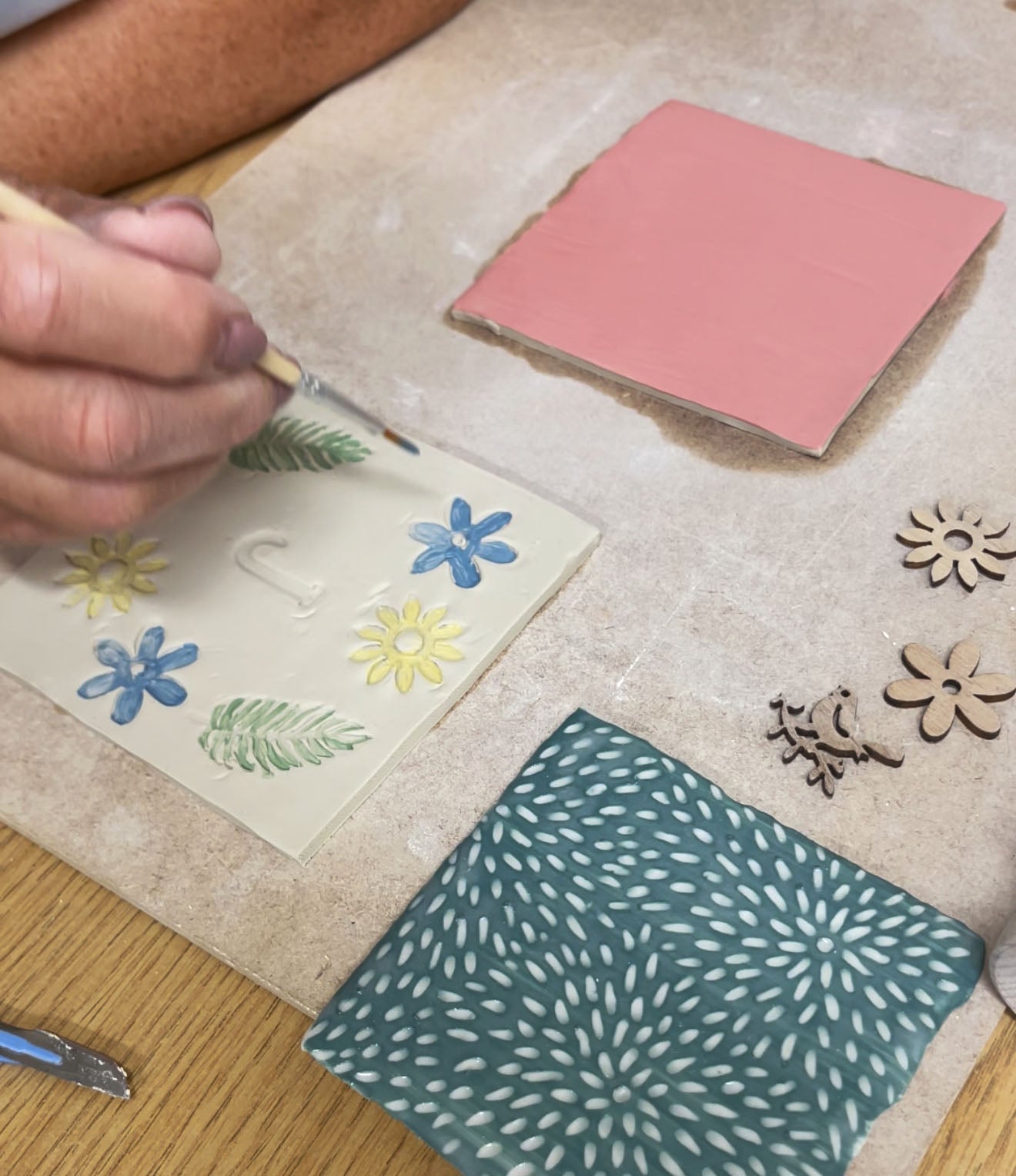 Porcelain Coaster and Trinket Dish Workshop