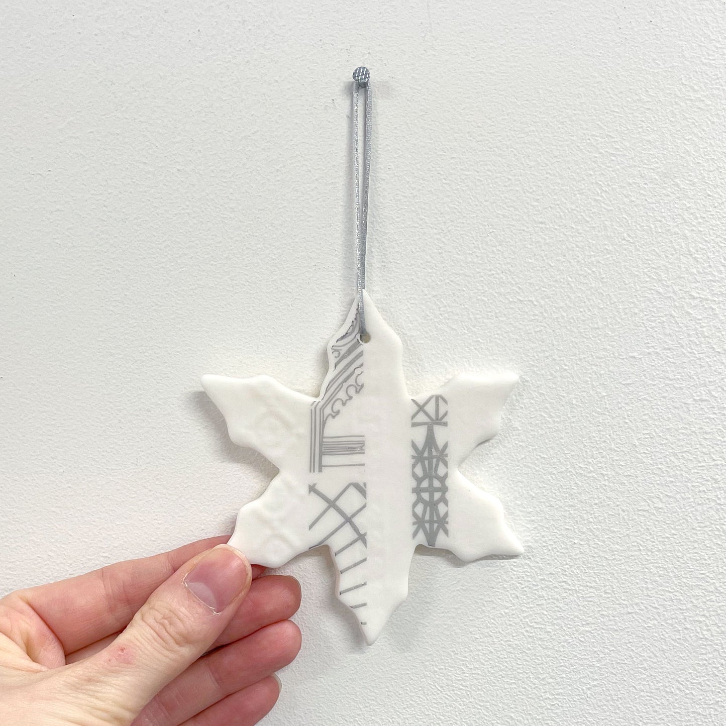 Handmade Architecture Snowflake Decoration