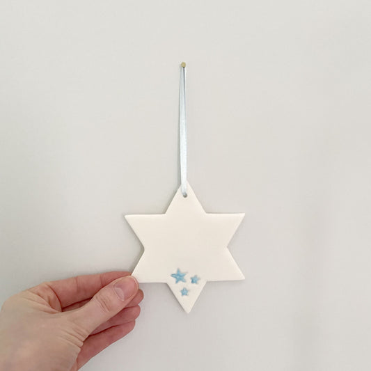 Star Decoration - Blue