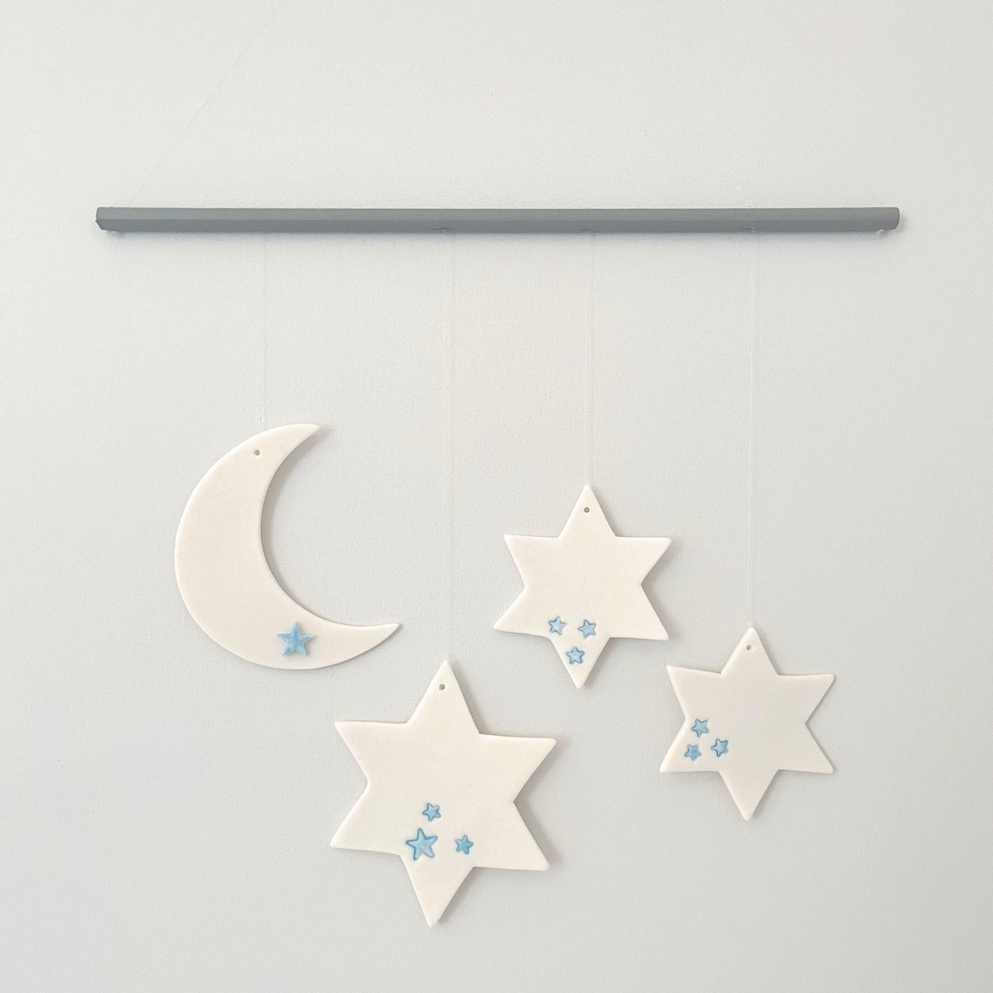 Stars & Moon Mobile - Blue