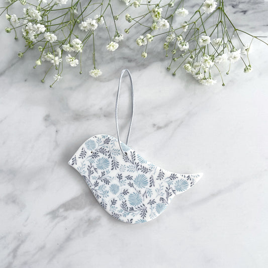 Handmade Daisy Bird Decoration