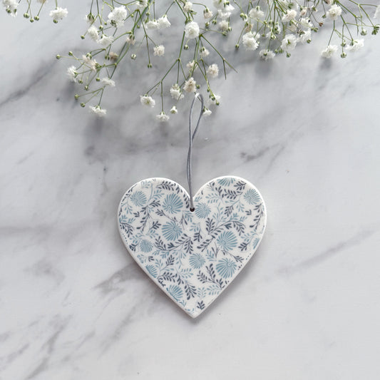 Handmade Daisy Heart Decoration