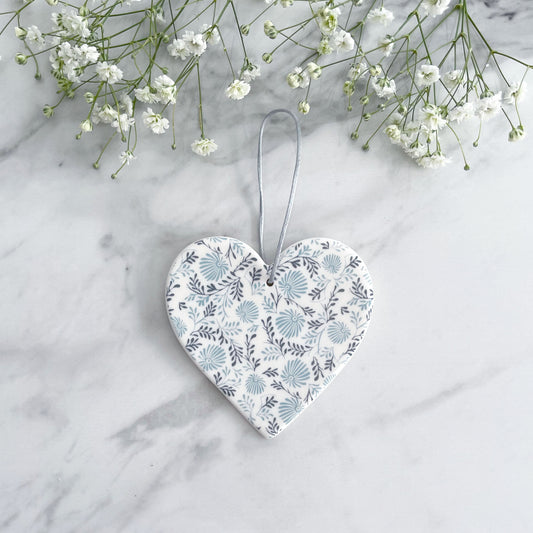 Handmade Daisy Heart Decoration