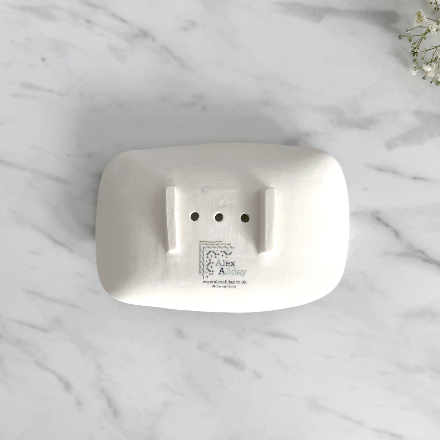 Daisy Porcelain Soap Dish