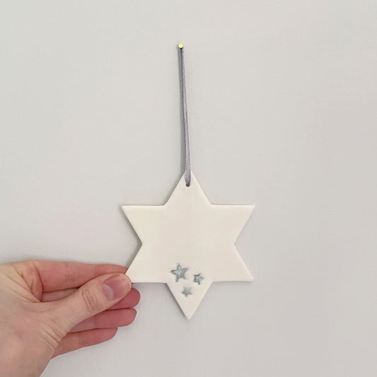Star Decoration - Grey