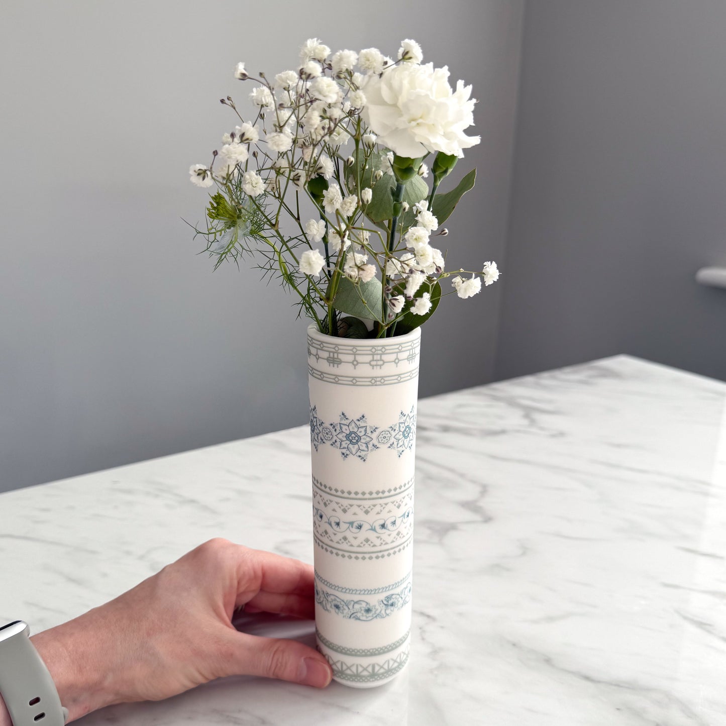 Mini Safflower Stem Vase