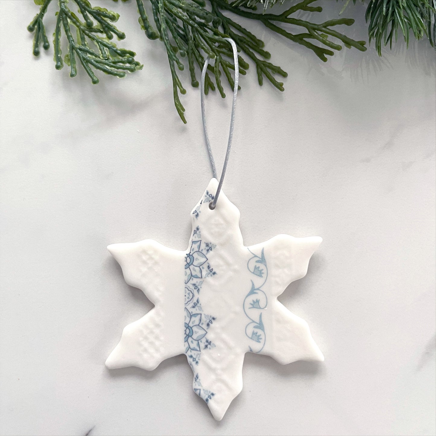Handmade Fusion Snowflake Decoration