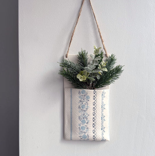 Large Wall Hanging Pocket Planter - Fusion Design 1