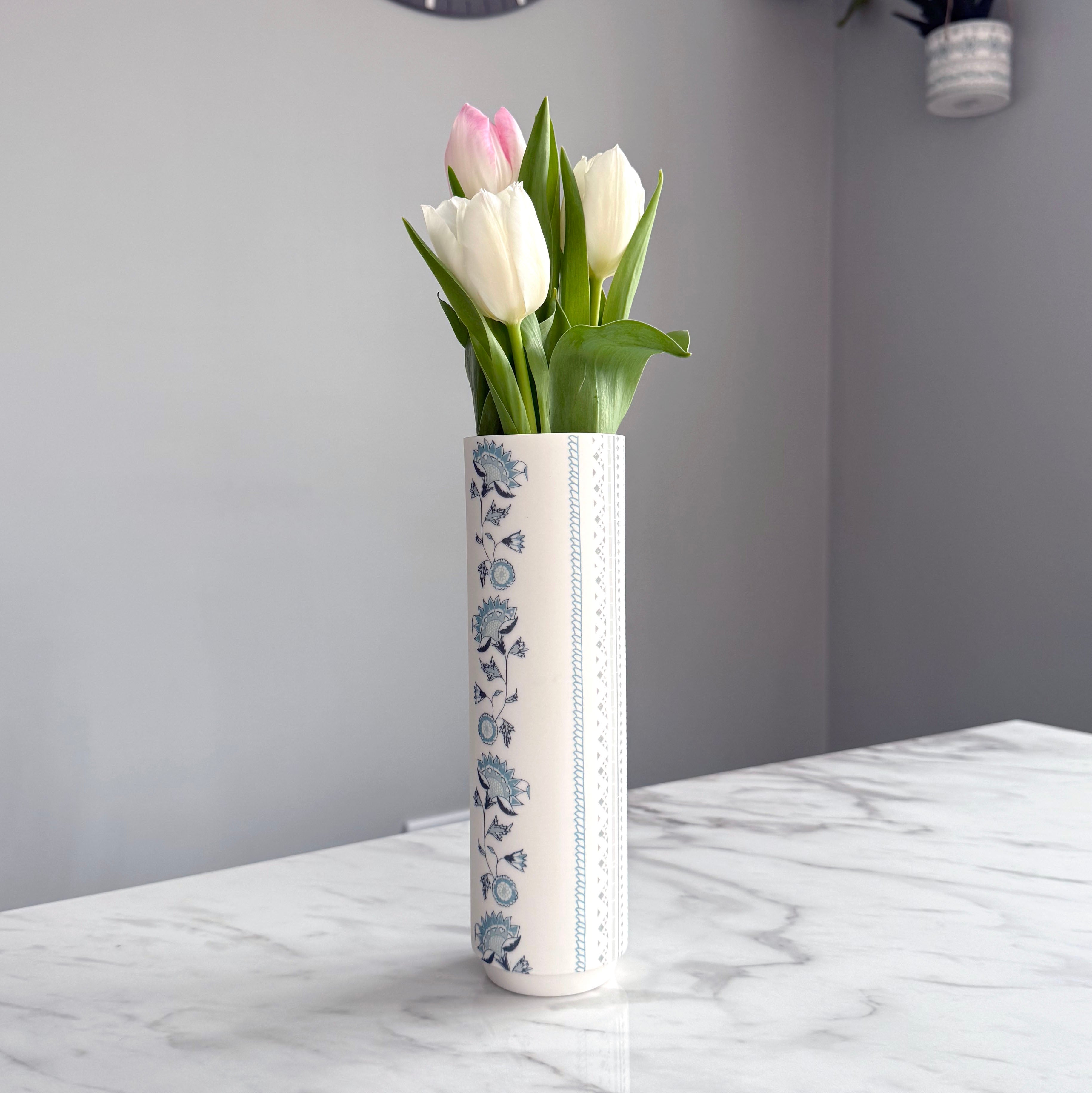 Fusion Stem Vase - Jasmine – Alex Allday Ceramics