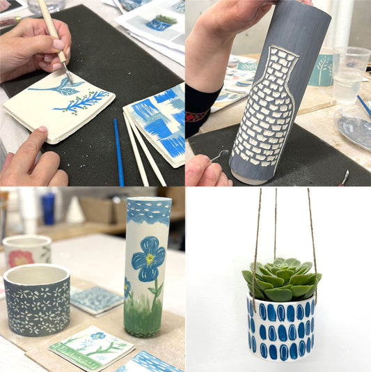 Decorate Your Own Stem Vase/ Planter Pot Workshop