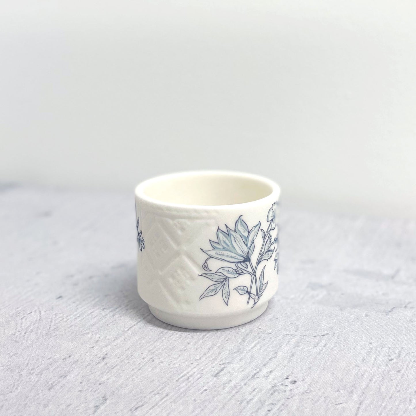 Small Etched Fusion Tealight Holder - Azalea