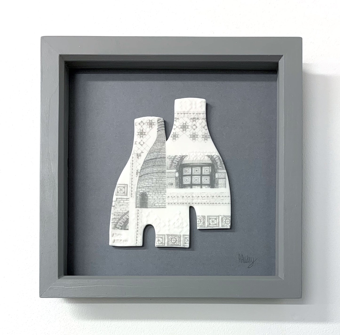 Framed Porcelain Bottle Kiln 2