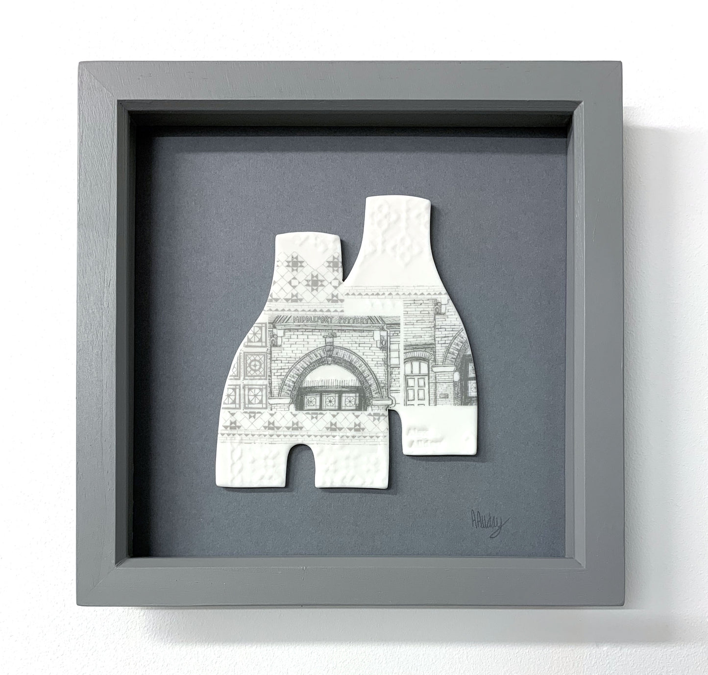 Framed Porcelain Bottle Kiln 1
