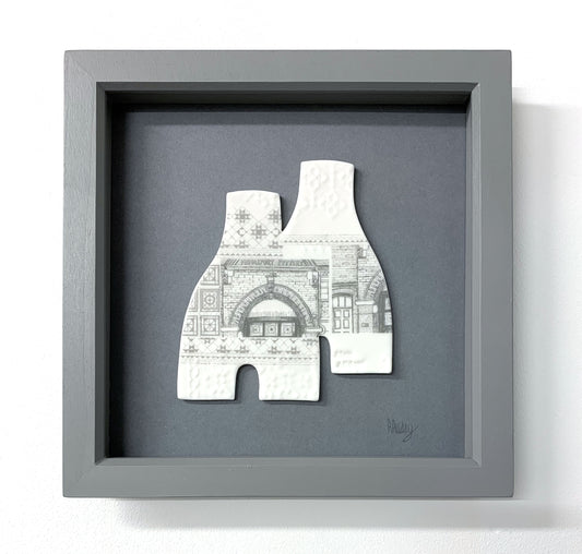 Framed Porcelain Bottle Kiln 1