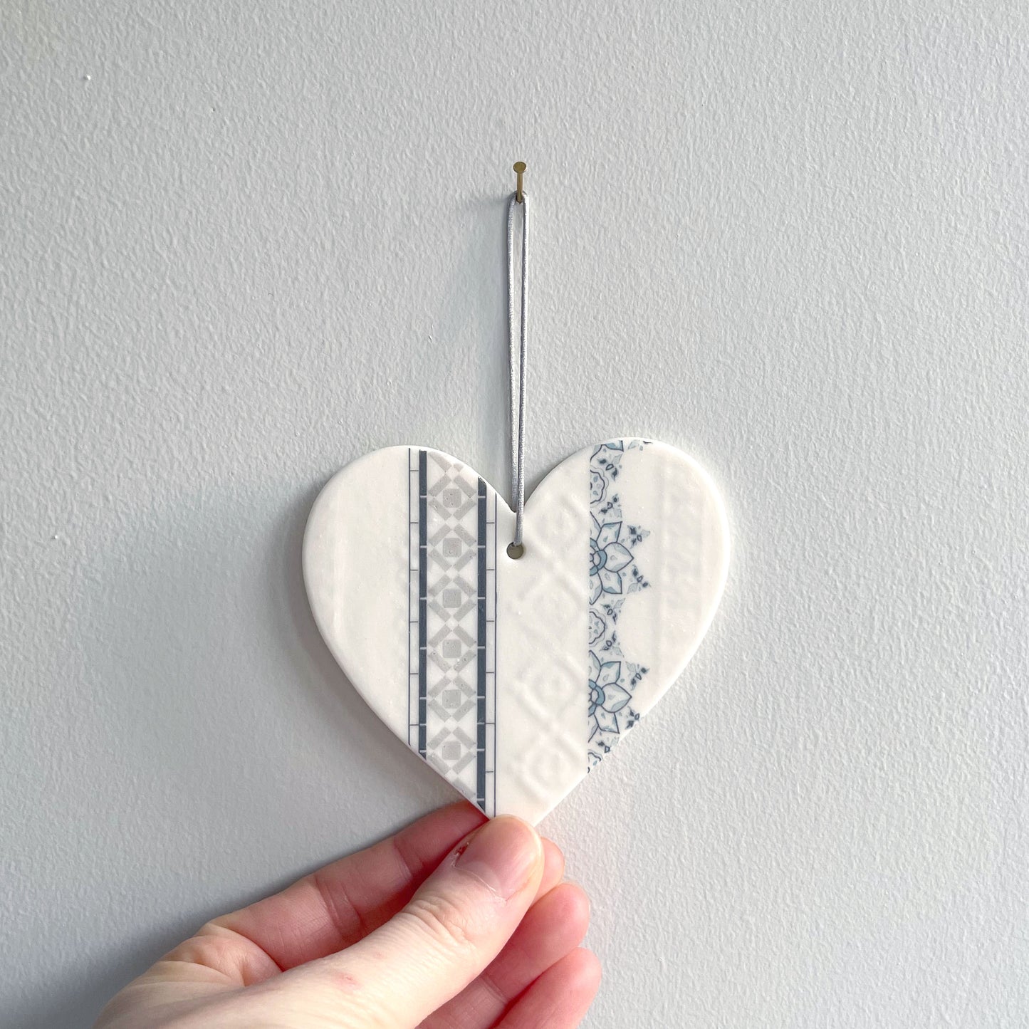 Handmade Fusion Heart Decoration
