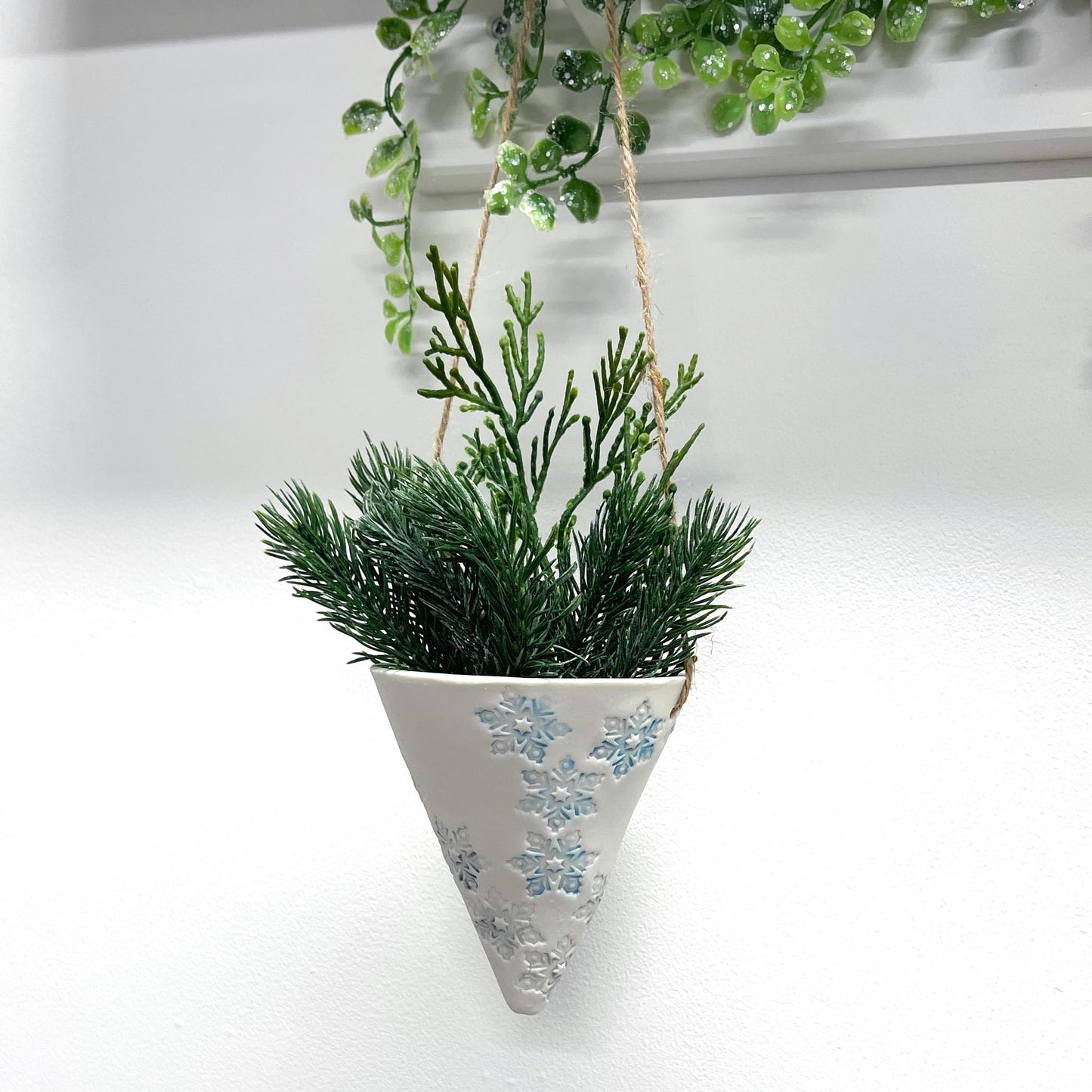 Porcelain Christmas Cone Workshop - Tree Hangers & Tealight Holders