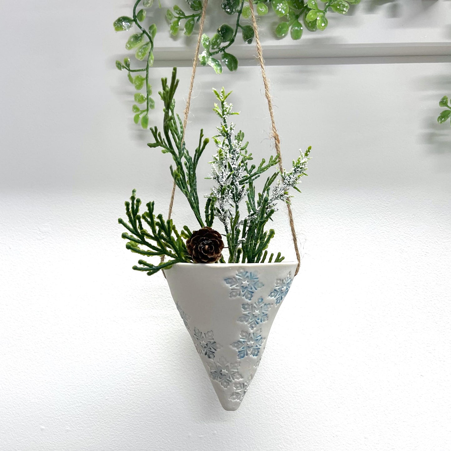 Porcelain Christmas Cone Workshop - Tree Hangers & Tealight Holders