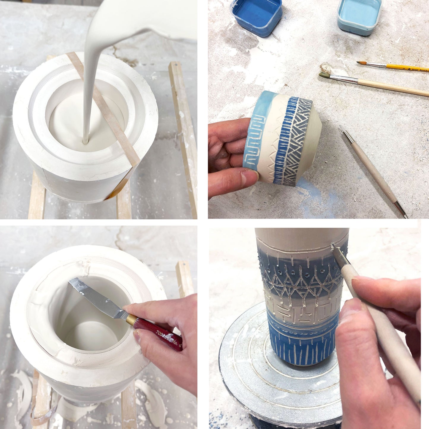 1 Day Slip Casting & Surface Decoration Workshop - 2024 DATES