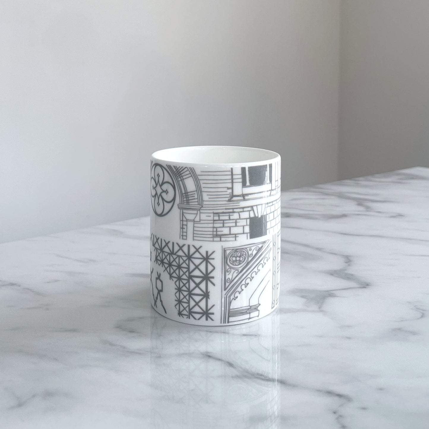 Small Architecture Mug - St Pancras