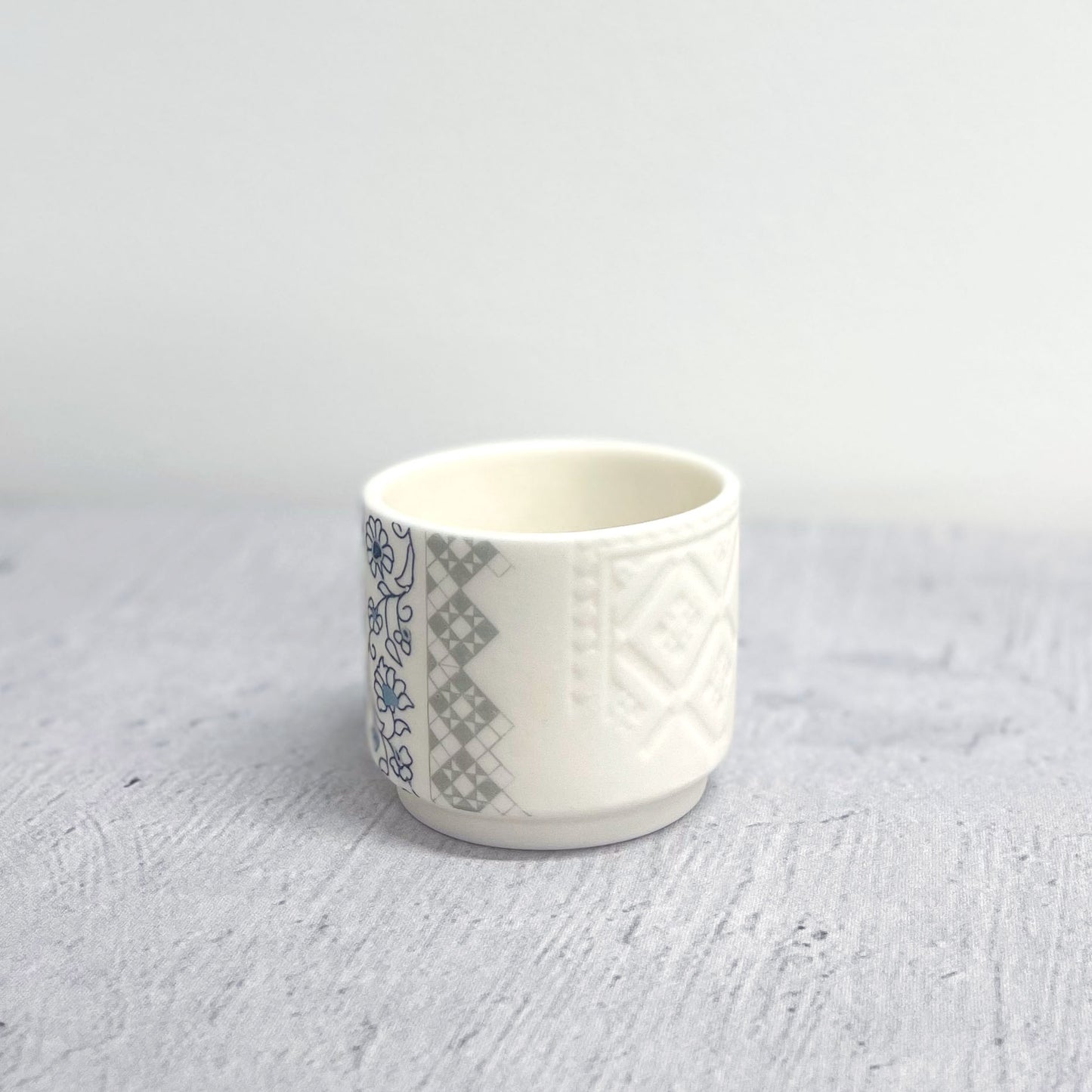 Small Etched Fusion Tealight Holder - Jasmine