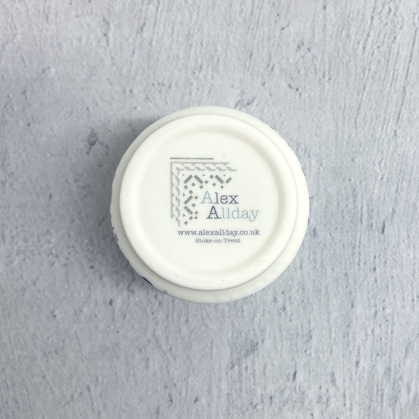 Small Etched Fusion Tealight Holder - Jasmine