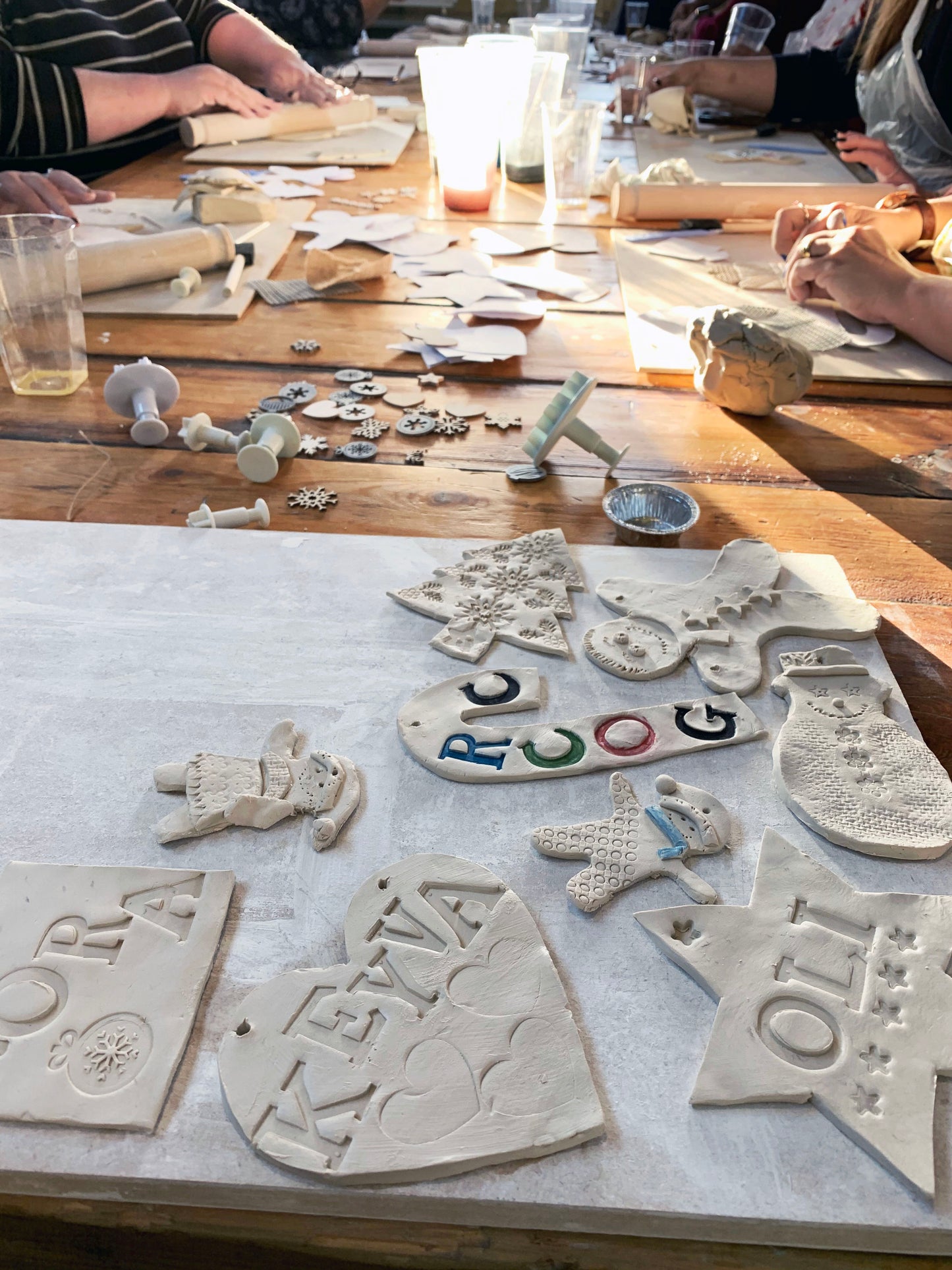 Porcelain Christmas Decoration Workshop