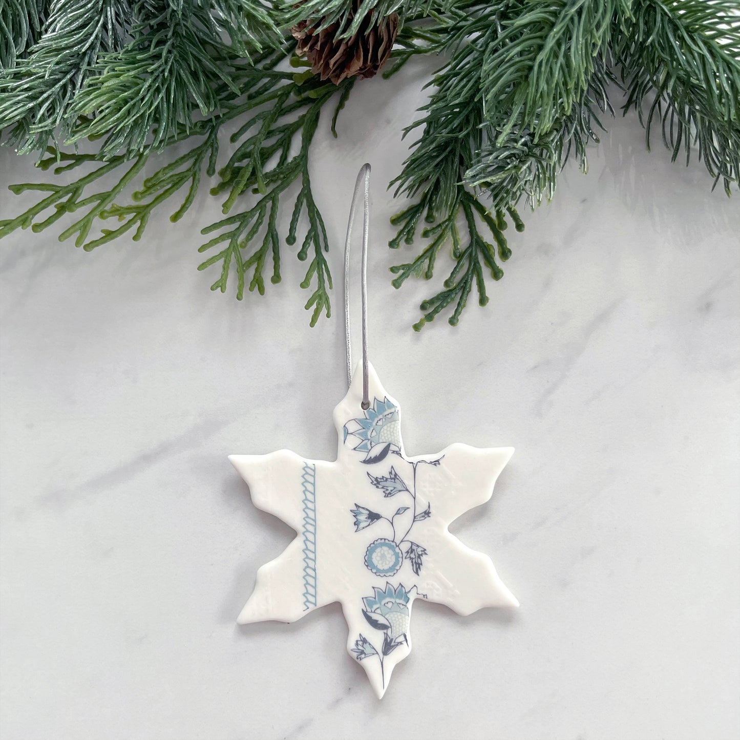 *Christmas* Handmade Jasmine Snowflake Decoration