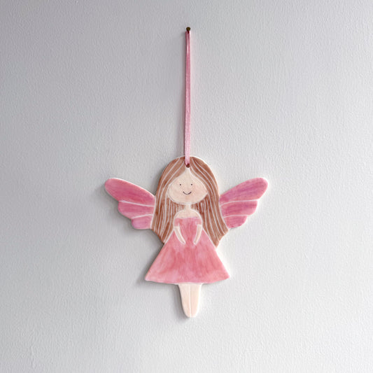 Handmade Porcelain Fairy Decoration