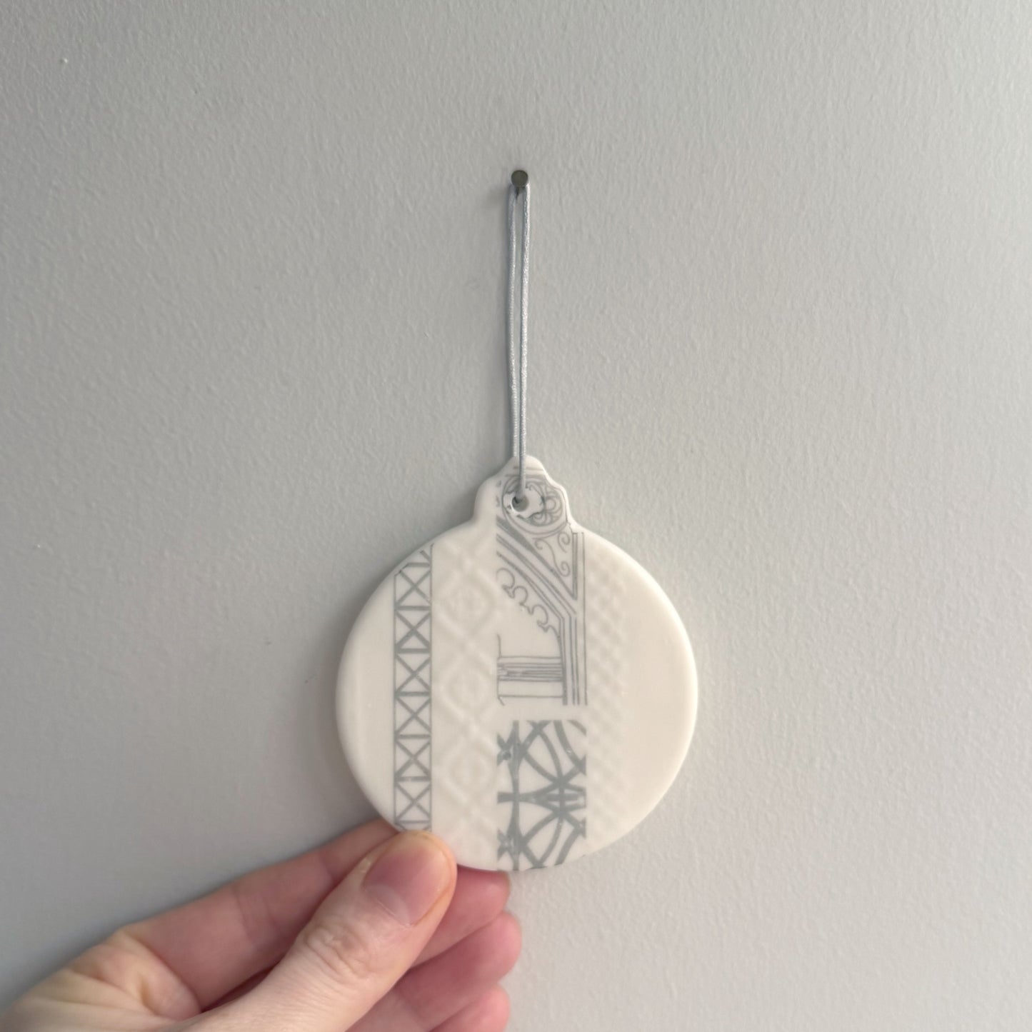 Handmade Architecture Bauble Decoration