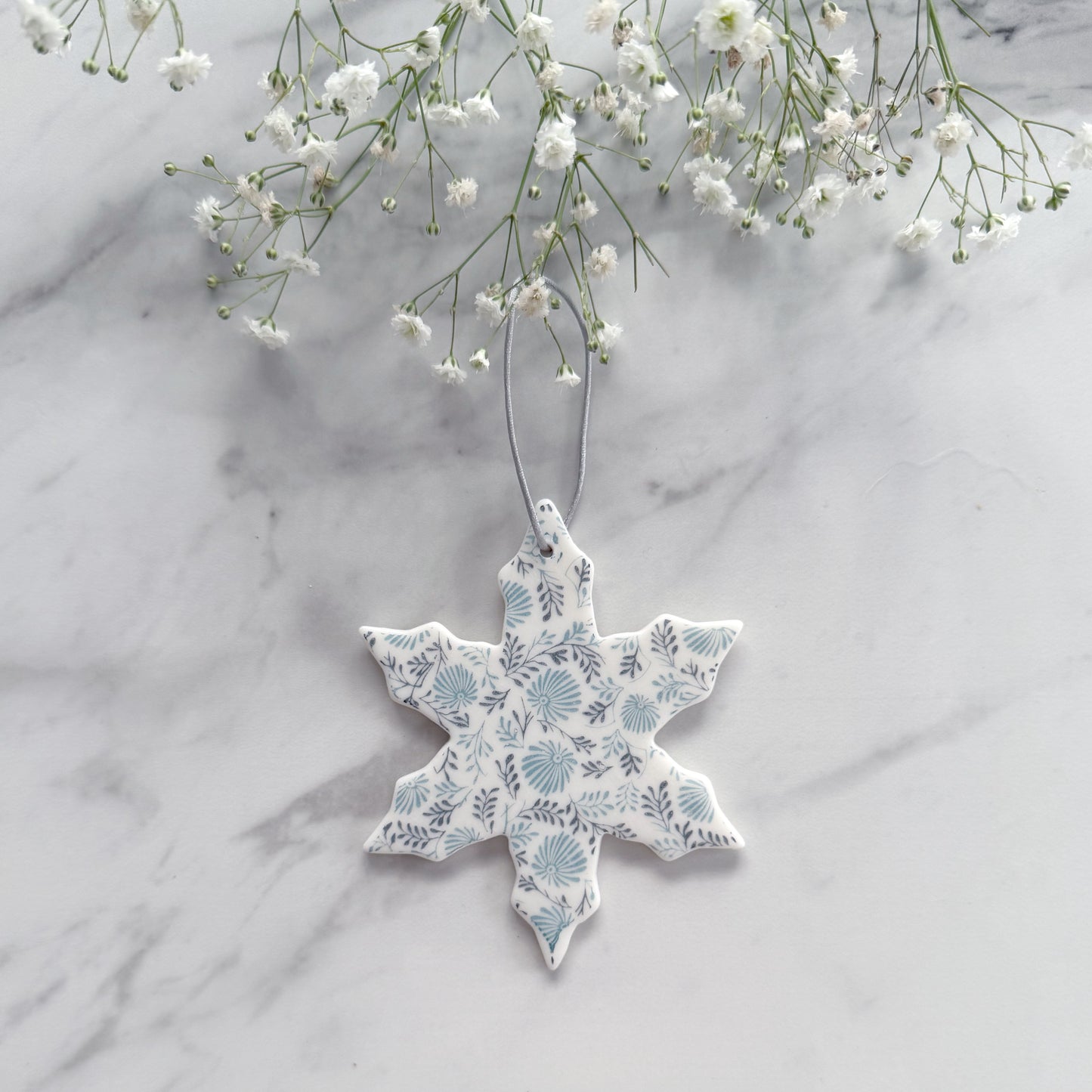 Handmade Daisy Snowflake Decoration 2