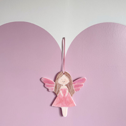 Handmade Porcelain Fairy Decoration