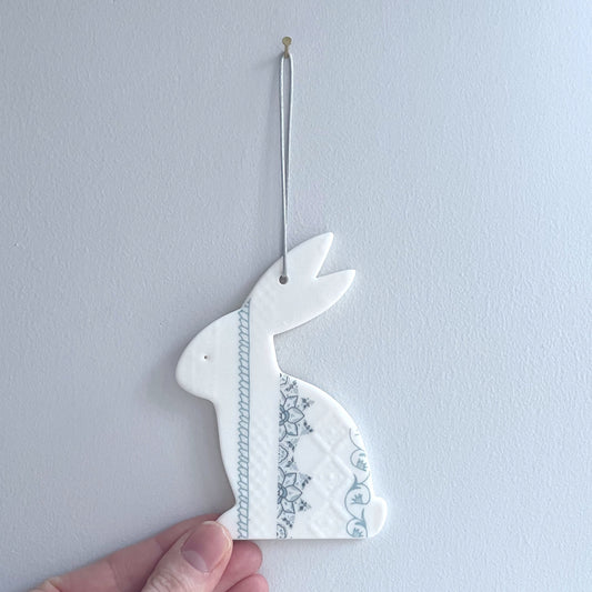 Handmade Fusion Bunny Decoration