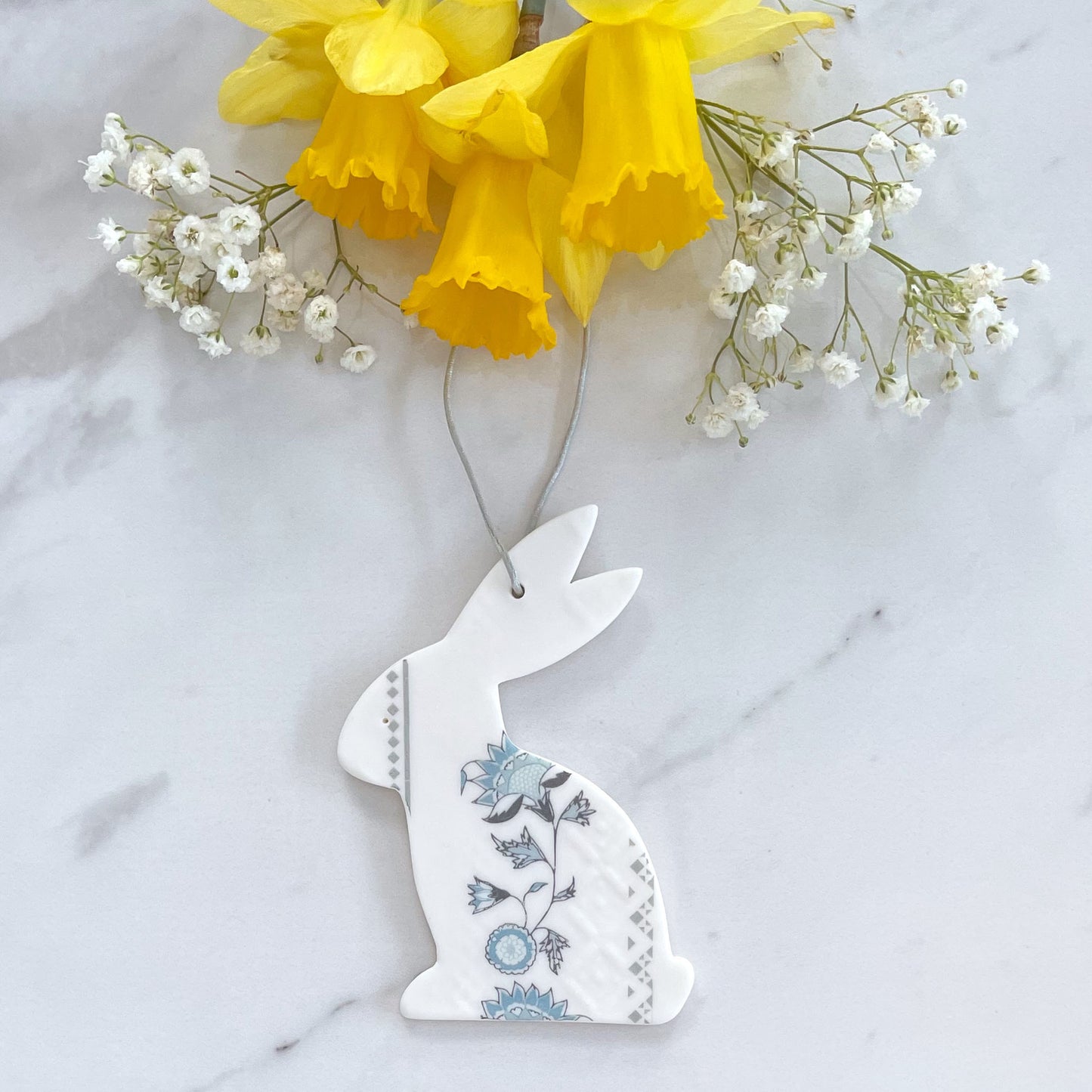 Handmade Jasmine Bunny Decoration