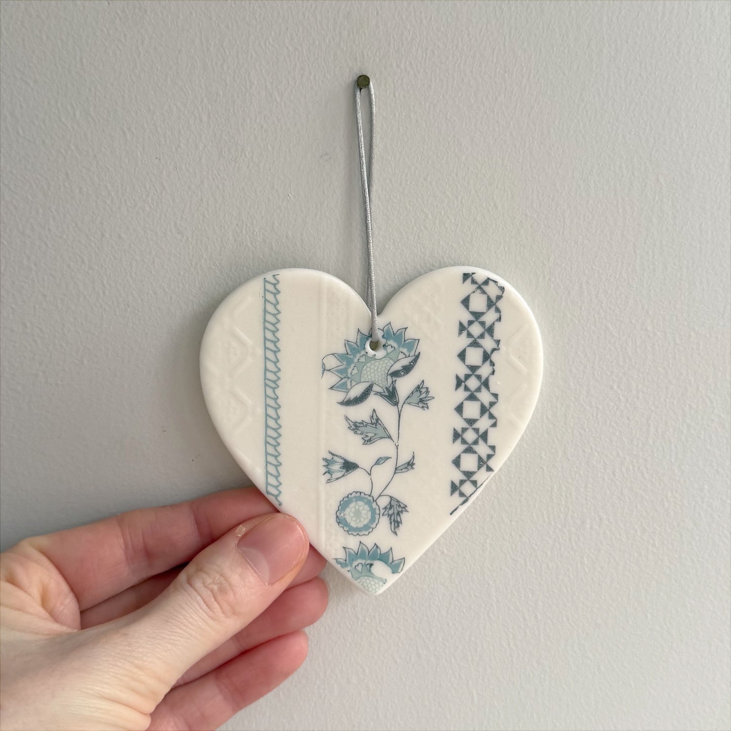 Handmade Jasmine Heart Decoration 2