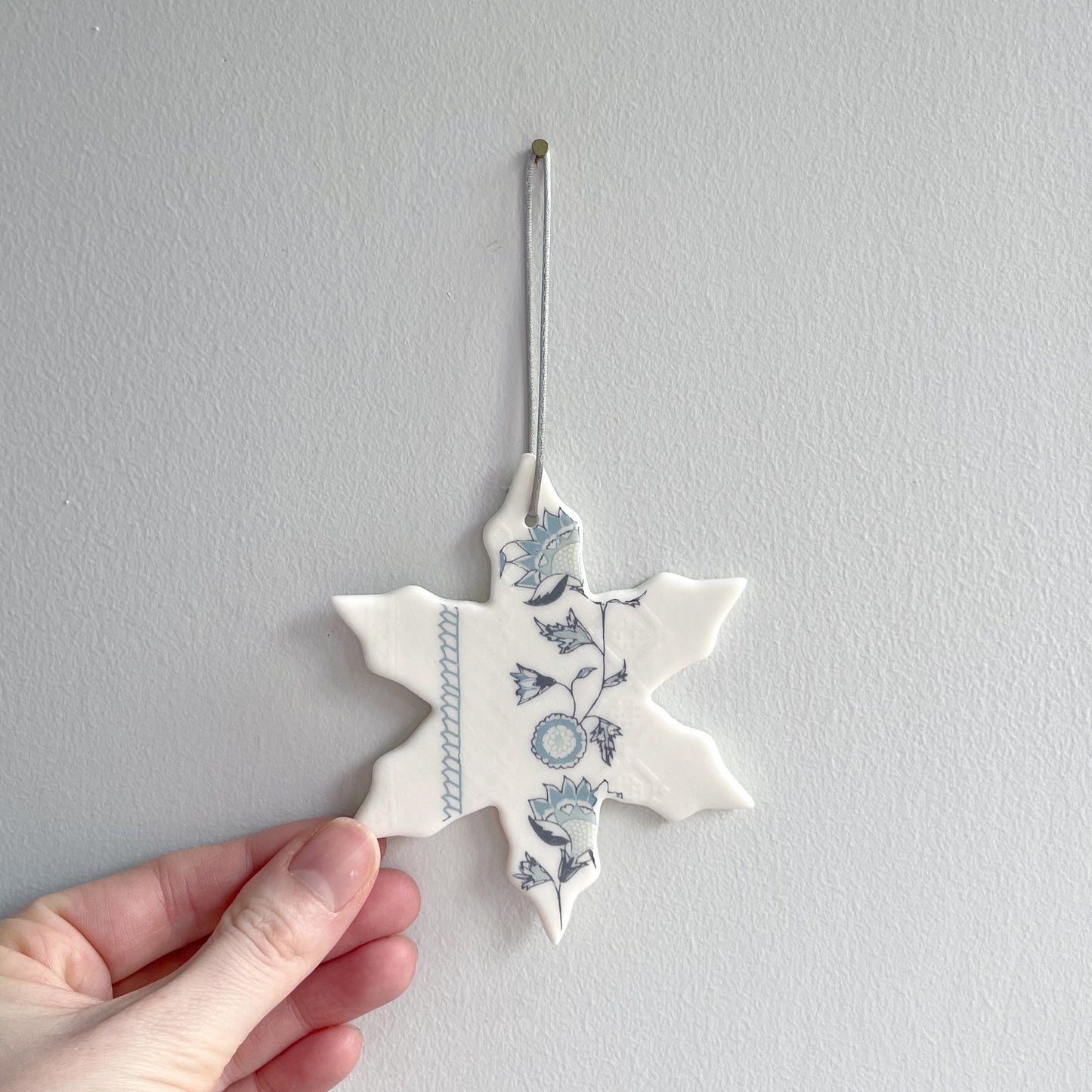 *Christmas* Handmade Jasmine Snowflake Decoration