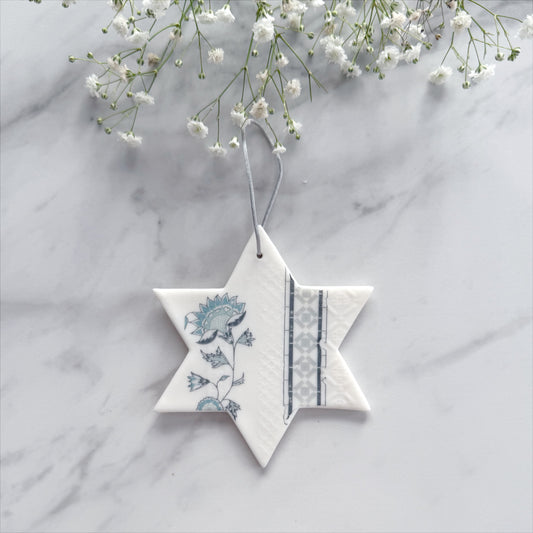 Handmade Jasmine Star Decoration