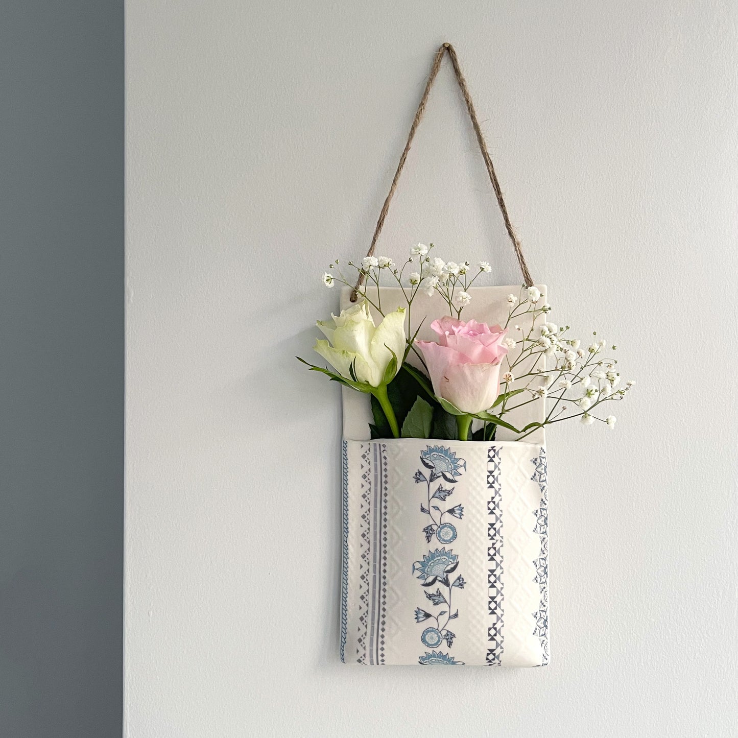 Large Wall Hanging Pocket Planter - Fusion Design 2