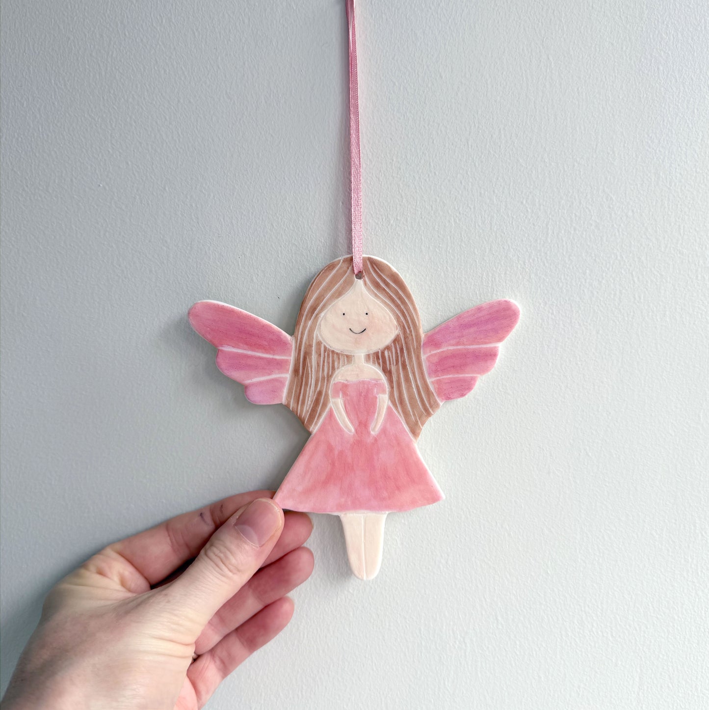 Handmade Porcelain Fairy Decoration