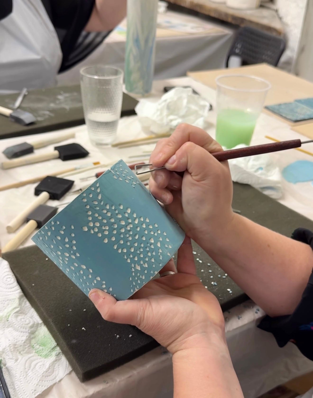 Decorate Your Own Stem Vase/ Planter Pot Workshop