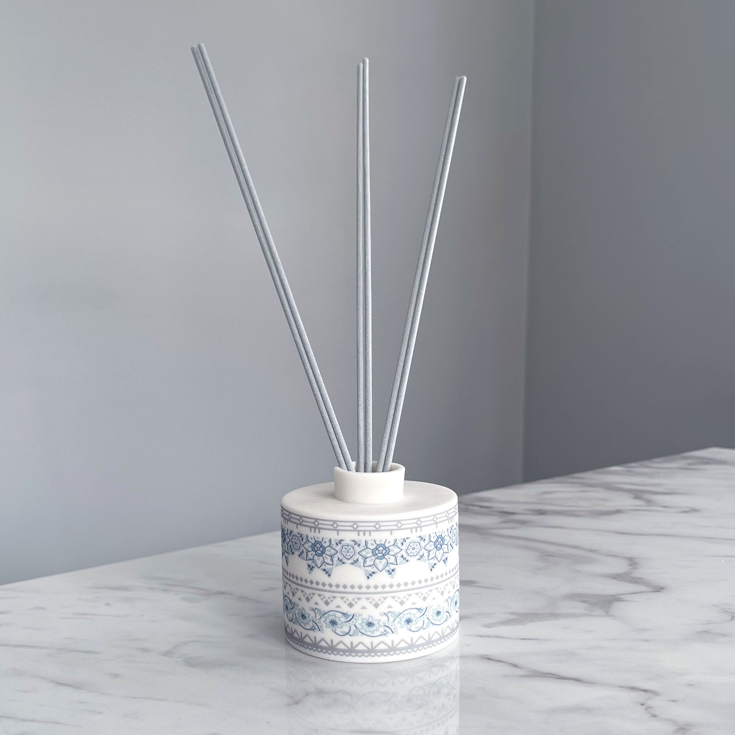 Reed Diffuser Pot - Safflower Design – Alex Allday Ceramics