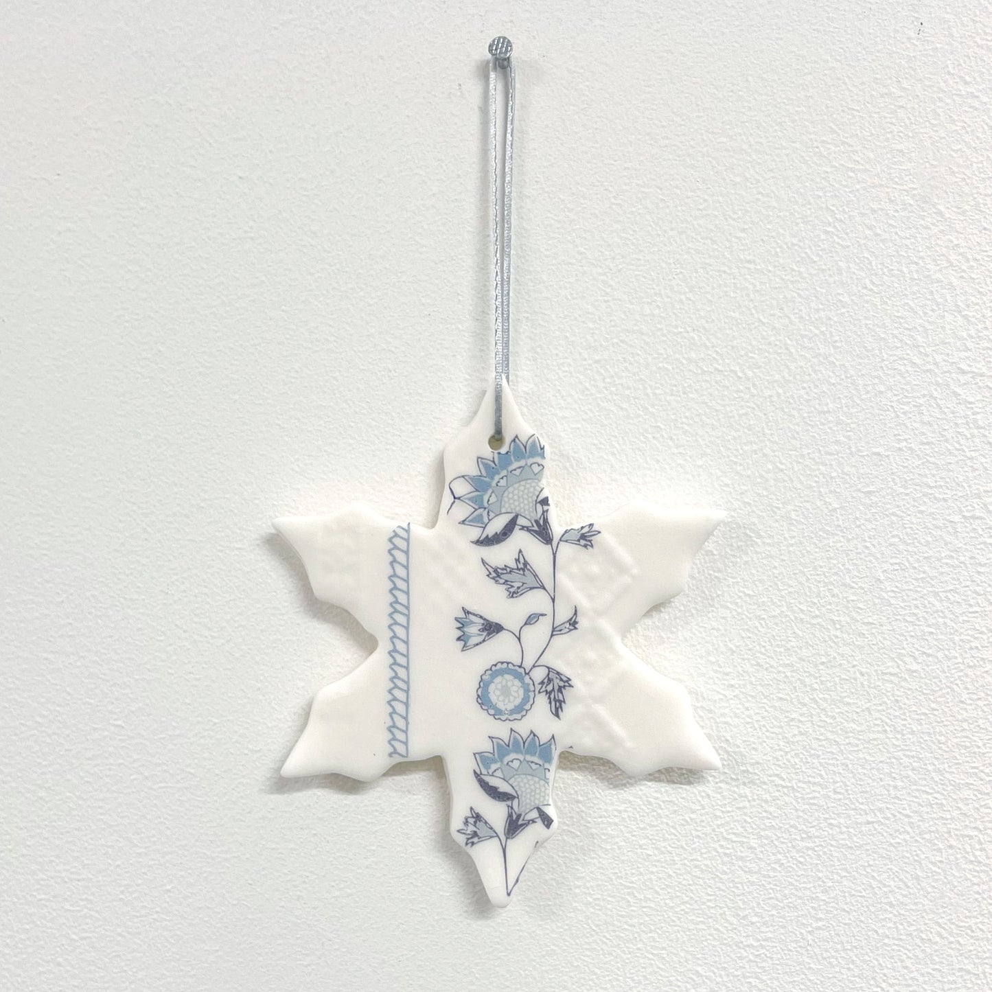 Handmade Jasmine Snowflake Decoration
