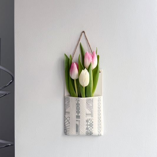 Wall Hanging Pocket Planter - Architecture Design