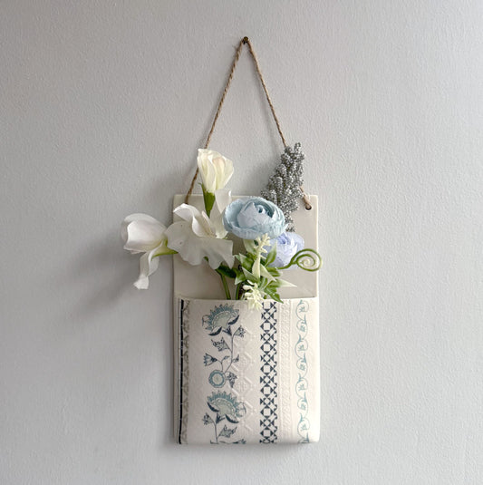 Wall Hanging Pocket Planter - Design 2