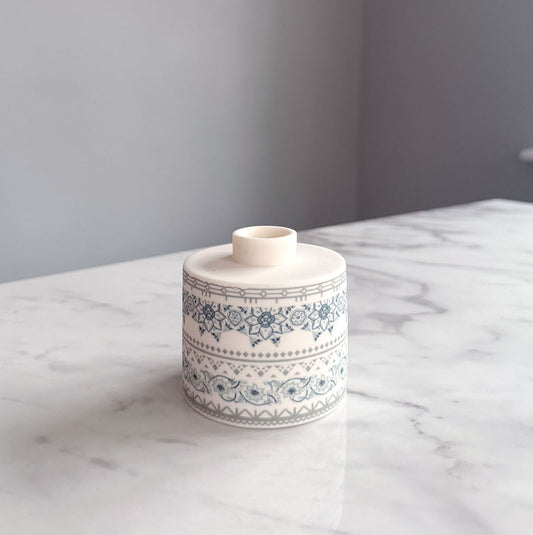 Reed Diffuser Pot - Safflower Design