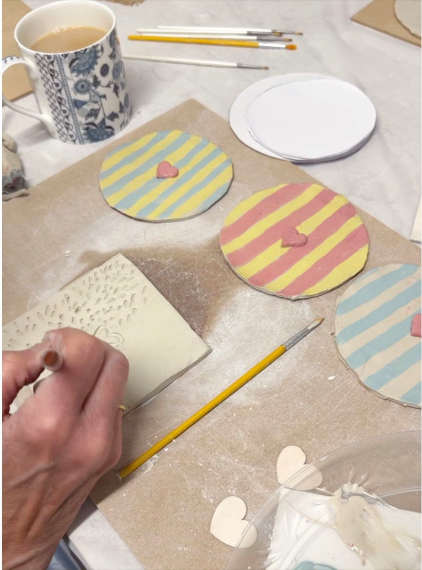 Porcelain Coaster and Trinket Dish Workshop