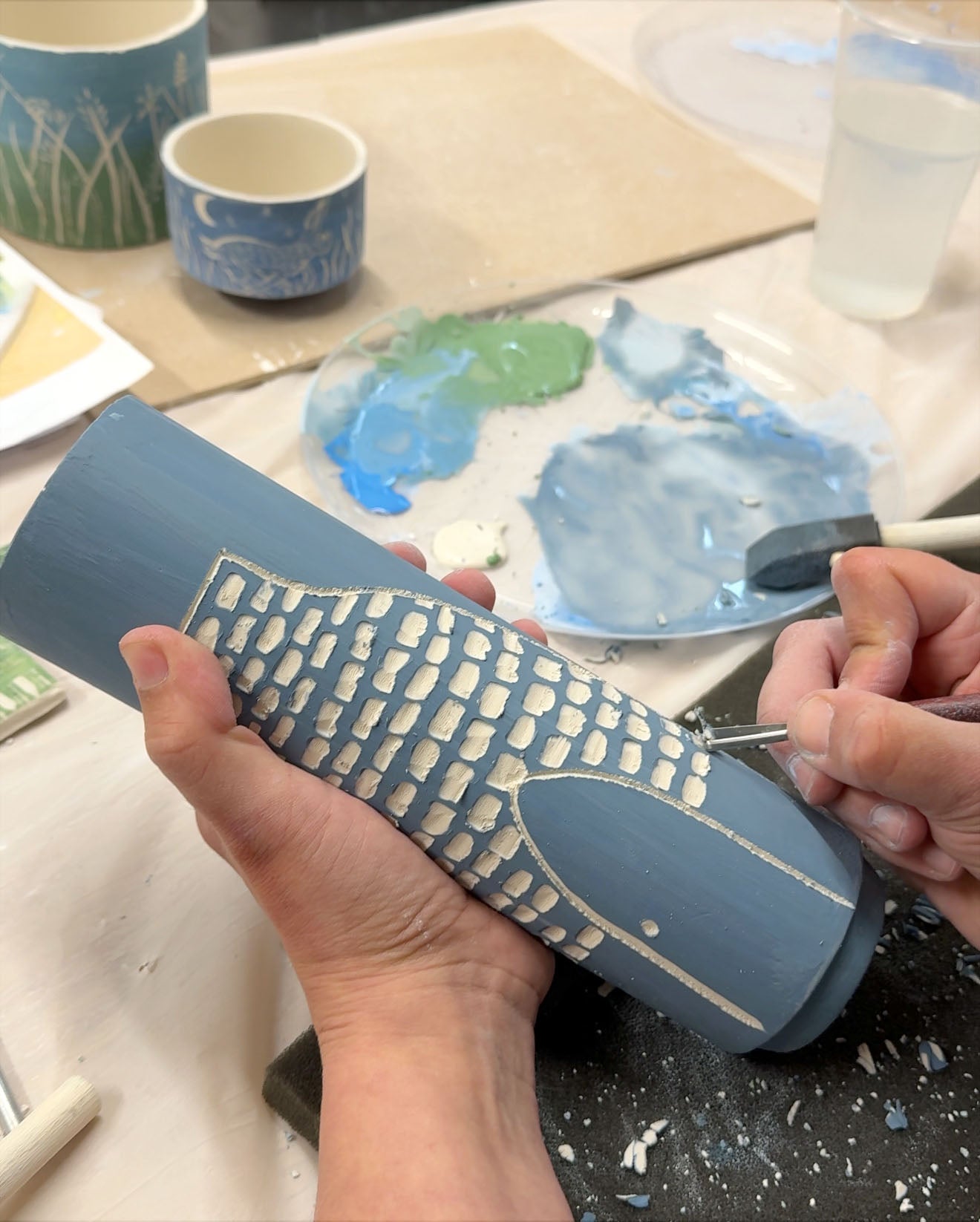 Decorate Your Own Stem Vase/ Planter Pot Workshop