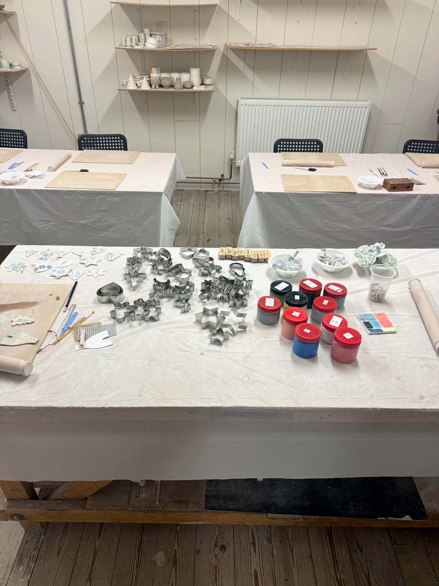 Porcelain Christmas Decoration & Garland Workshop