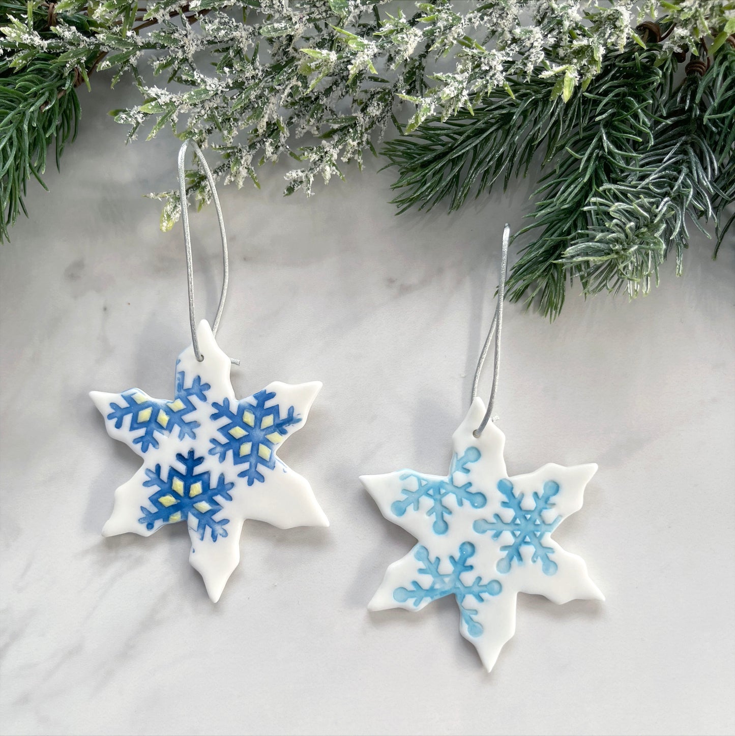Porcelain Christmas Decoration & Garland Workshop